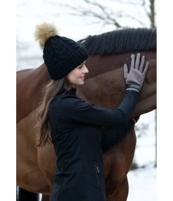 STEEDS Gants d'équitation d'hiver softshell Fiss noix Clearance