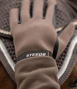 STEEDS Gants d'équitation d'hiver softshell Fiss noix Clearance