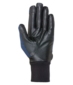 STEEDS Gants d'équitation d'hiver softshell Gerlos denim foncé Discount