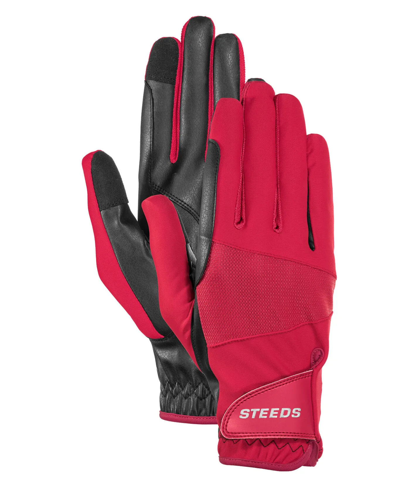STEEDS Gants d'équitation d'été Mesh campari