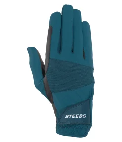 STEEDS Gants d'équitation d'été Mesh turquoise foncé Sale