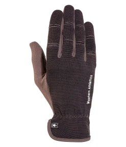 STONEDEEK Gants d'équitation d'été Omeo chocolat noir New
