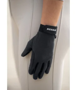 STEEDS Gants d'équitation d'été Dalia noir