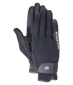 Felix Bühler Gants d'équitation d'été Light Mesh noir Outlet