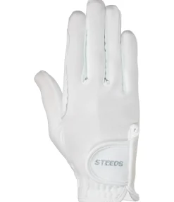 STEEDS Gants d'équitation d'été Orlando blanc