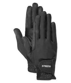 STEEDS Gants d'équitation d'été Orlando noir Discount