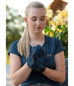 STEEDS Gants d'équitation d'été Orlando marine Outlet
