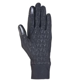 FENGUR Gants d'équitation hiver noir Hot