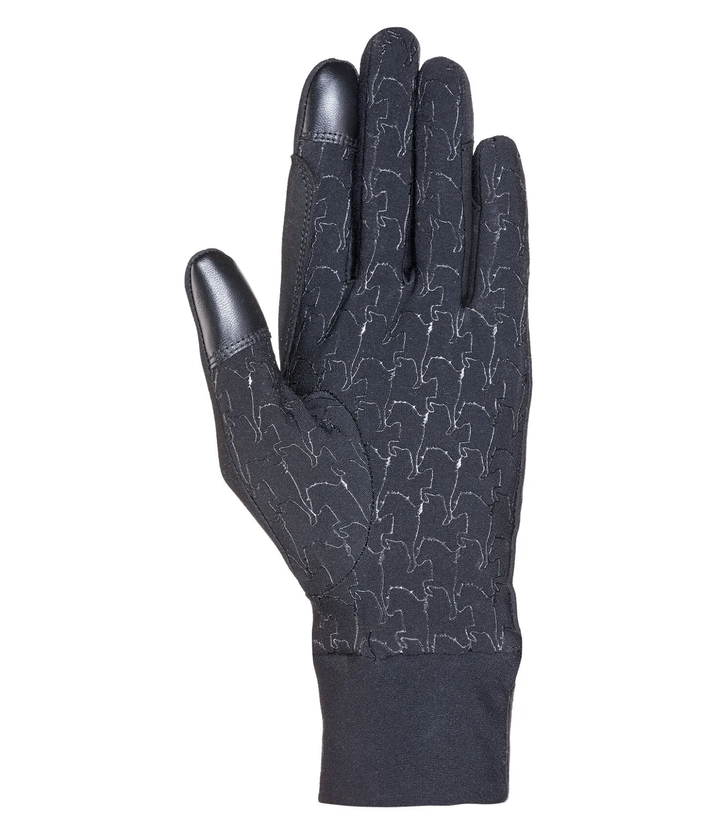 FENGUR Gants d'équitation hiver noir Hot