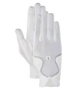 Felix Bühler Gants d'équitation été Donna blanc Outlet