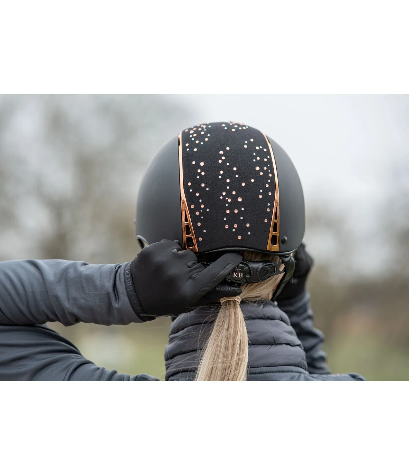 STEEDS Gants d'équitation toutes saisons noir