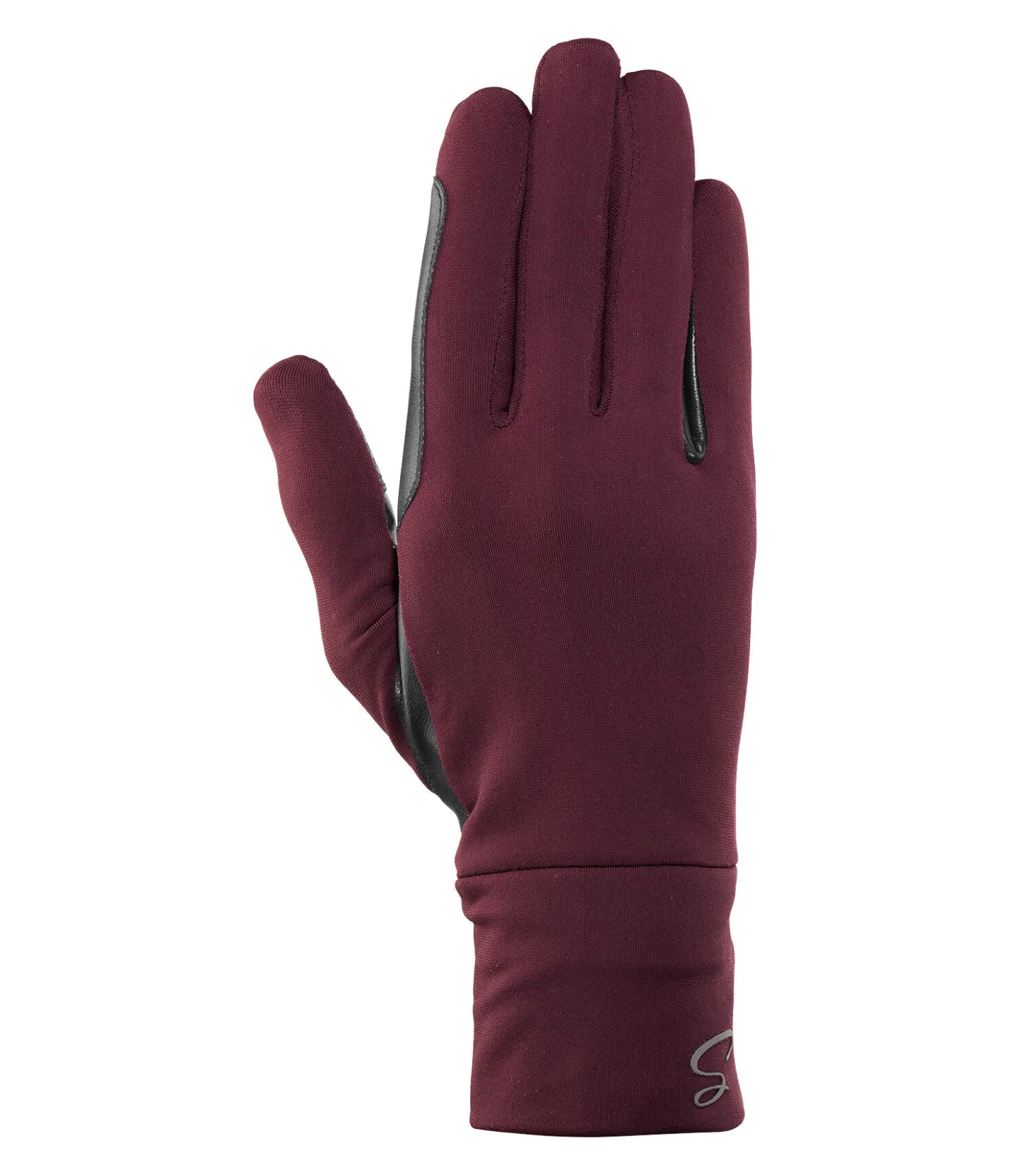 STEEDS Gants d'équitation toutes saisons bordeaux Discount