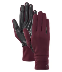 STEEDS Gants d'équitation toutes saisons bordeaux Discount