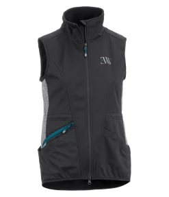 EQUESTRIAN WORK WEAR Gilet d'extérieur fonctionnel noir New