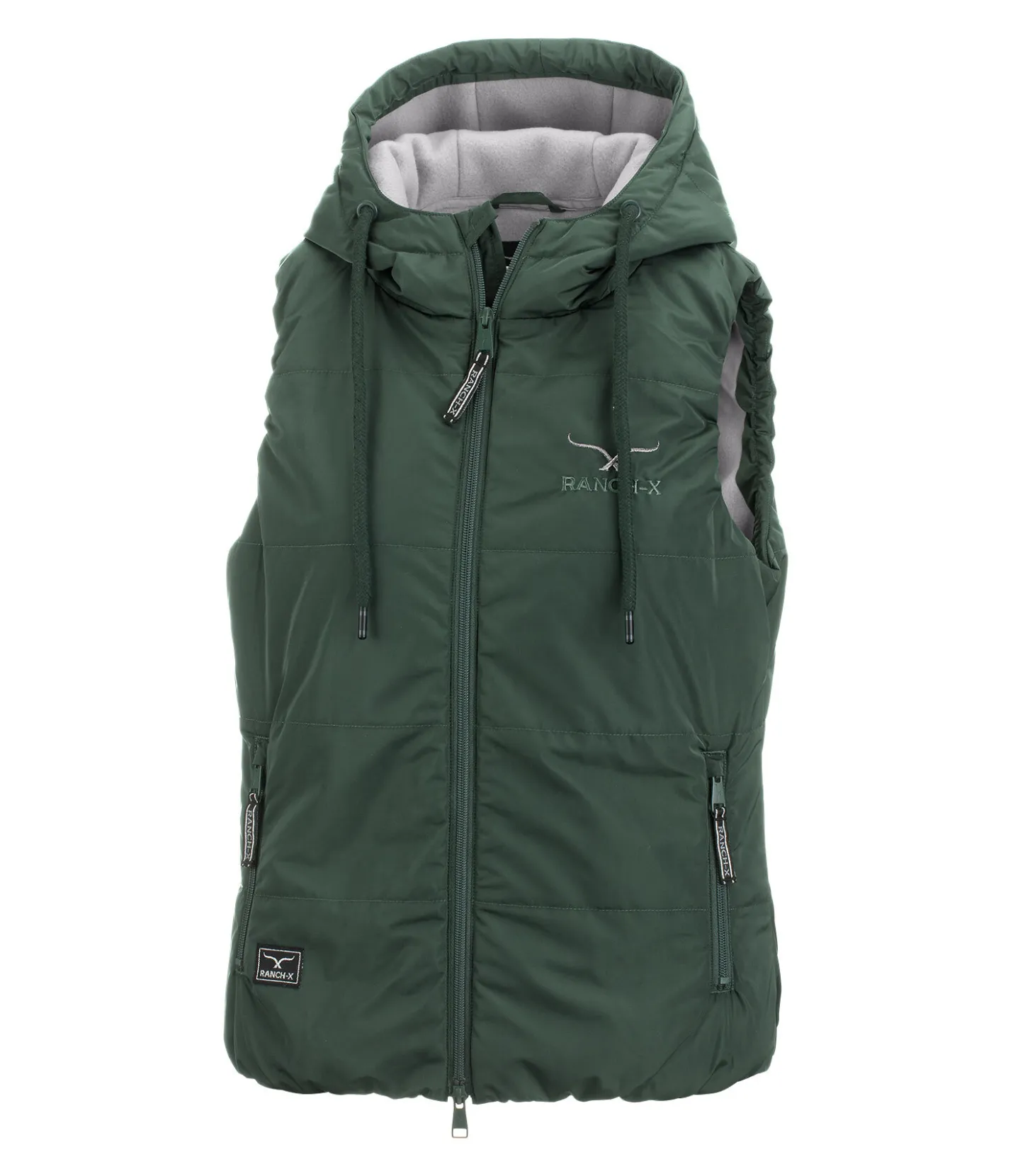 RANCH-X Gilet doudoune Oakley vert pin Outlet