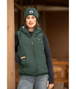 RANCH-X Gilet doudoune Oakley vert pin Outlet