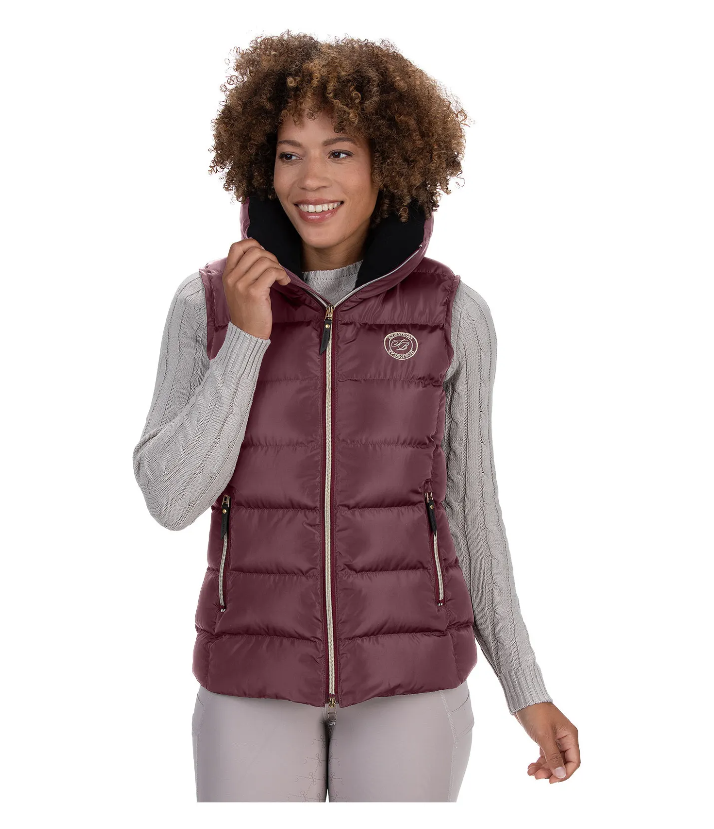 Felix Bühler Gilet d'équitation Lola acajou Sale