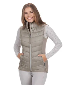 Felix Bühler Gilet d'équitation Nele taupe New