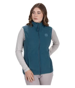 STEEDS Gilet d'équitation basique en polaire Rhea bleu sarcelle Discount