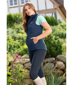 STEEDS Gilet d'équitation bi-matière Cleo II navy Outlet