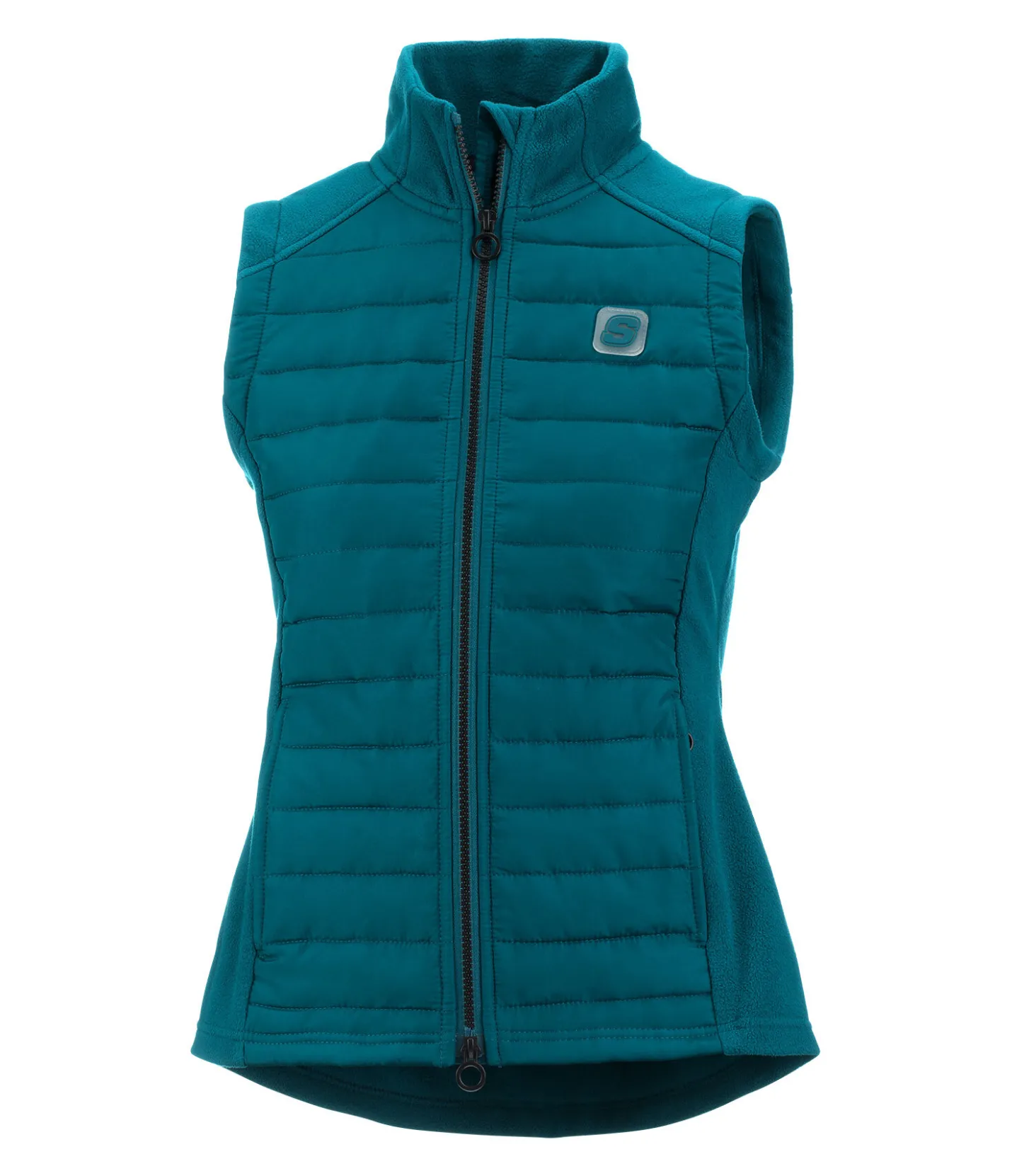 STEEDS Gilet d'équitation bi-matière Cleo II turquoise foncé Outlet