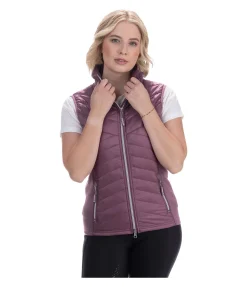 FENGUR Gilet d'équitation bi-matière Fjola amarante Online