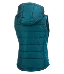 STEEDS Gilet d'équitation bi-matière Enfant Mika turquoise foncé Clearance