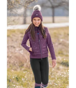 STEEDS Gilet d'équitation bi-matière Enfant Sarah II violet guimauve Best