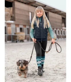 STEEDS Gilet d'équitation bi-matière Enfant Sarah II marine Discount