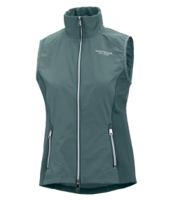 Felix Bühler Gilet d'équitation bi-matière Jeanne vert jade