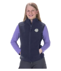 STEEDS Gilet d'équitation en polaire enfant Magali marine Hot