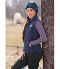 STEEDS Gilet d'équitation en polaire enfant Magali marine Hot