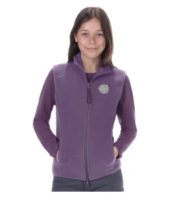 STEEDS Gilet d'équitation en polaire enfant Magali lila givré Best
