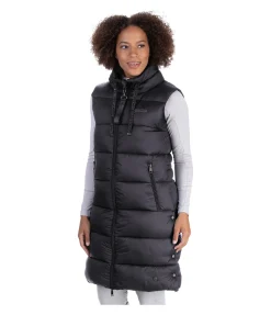 Felix Bühler Gilet d'équitation matelassé long Amber noir Online
