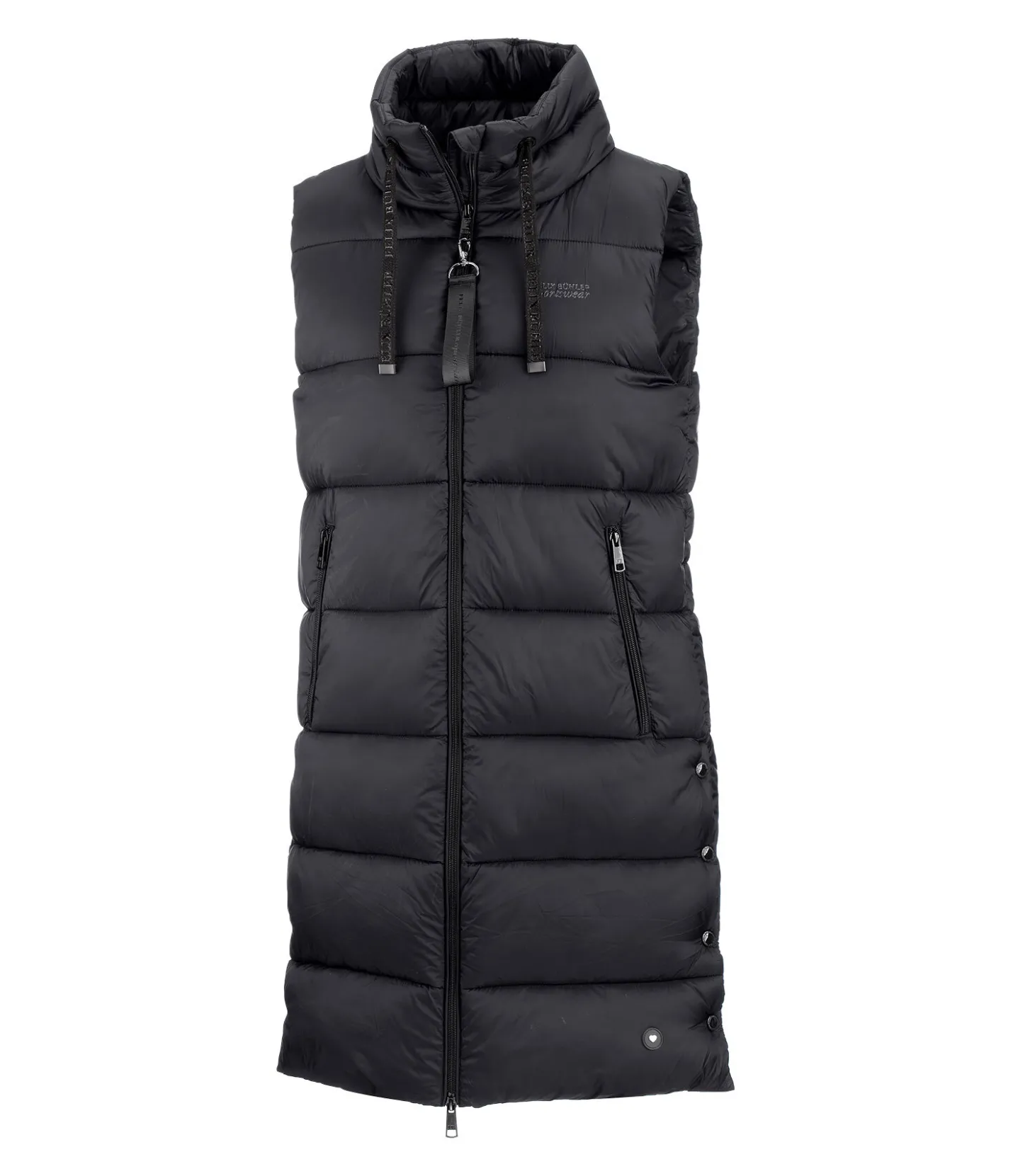 Felix Bühler Gilet d'équitation matelassé long Amber noir Online