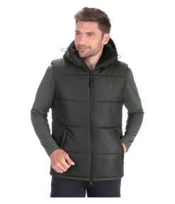 Felix Bühler Gilet d'équitation matelassé homme Omaha noir Discount