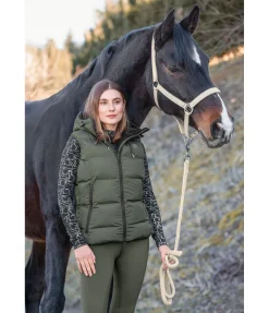 STEEDS Gilet d'équitation matelassé à capuche Mira III forêt Online