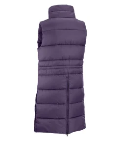 Felix Bühler Gilet d'équitation matelassé long Amber violet foncé Clearance