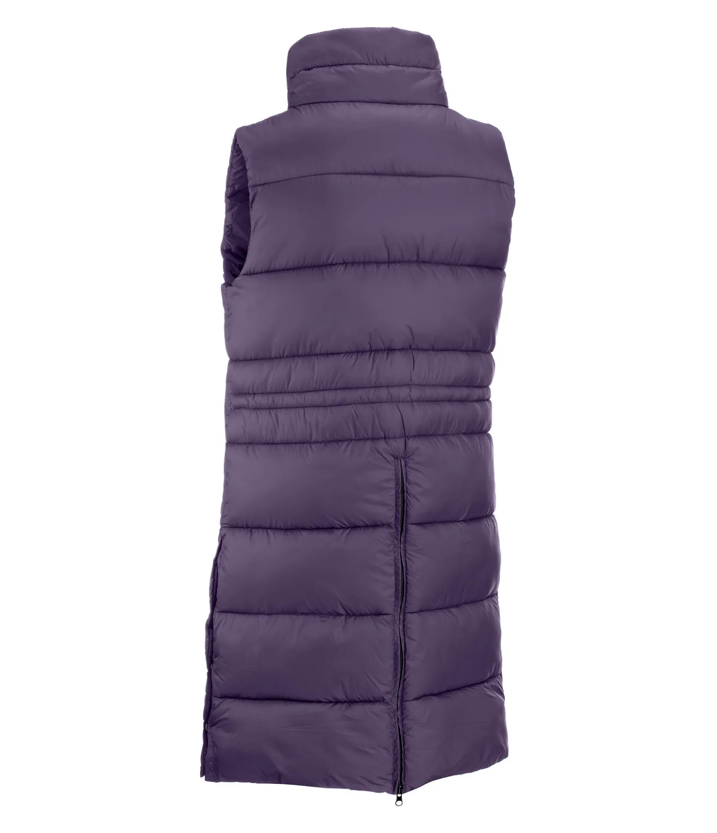 Felix Bühler Gilet d'équitation matelassé long Amber violet foncé Clearance