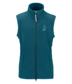 STEEDS Gilet d'équitation polaire enfant Cadis turquoise foncé Discount