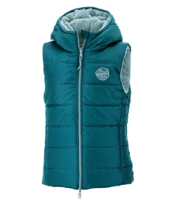 STEEDS Gilet d'équitation réversible enfant Solina turquoise foncé Sale