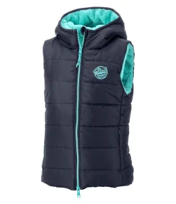 STEEDS Gilet d'équitation réversible enfant Solina marine New