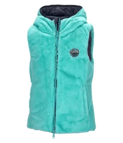 STEEDS Gilet d'équitation réversible enfant Solina marine New