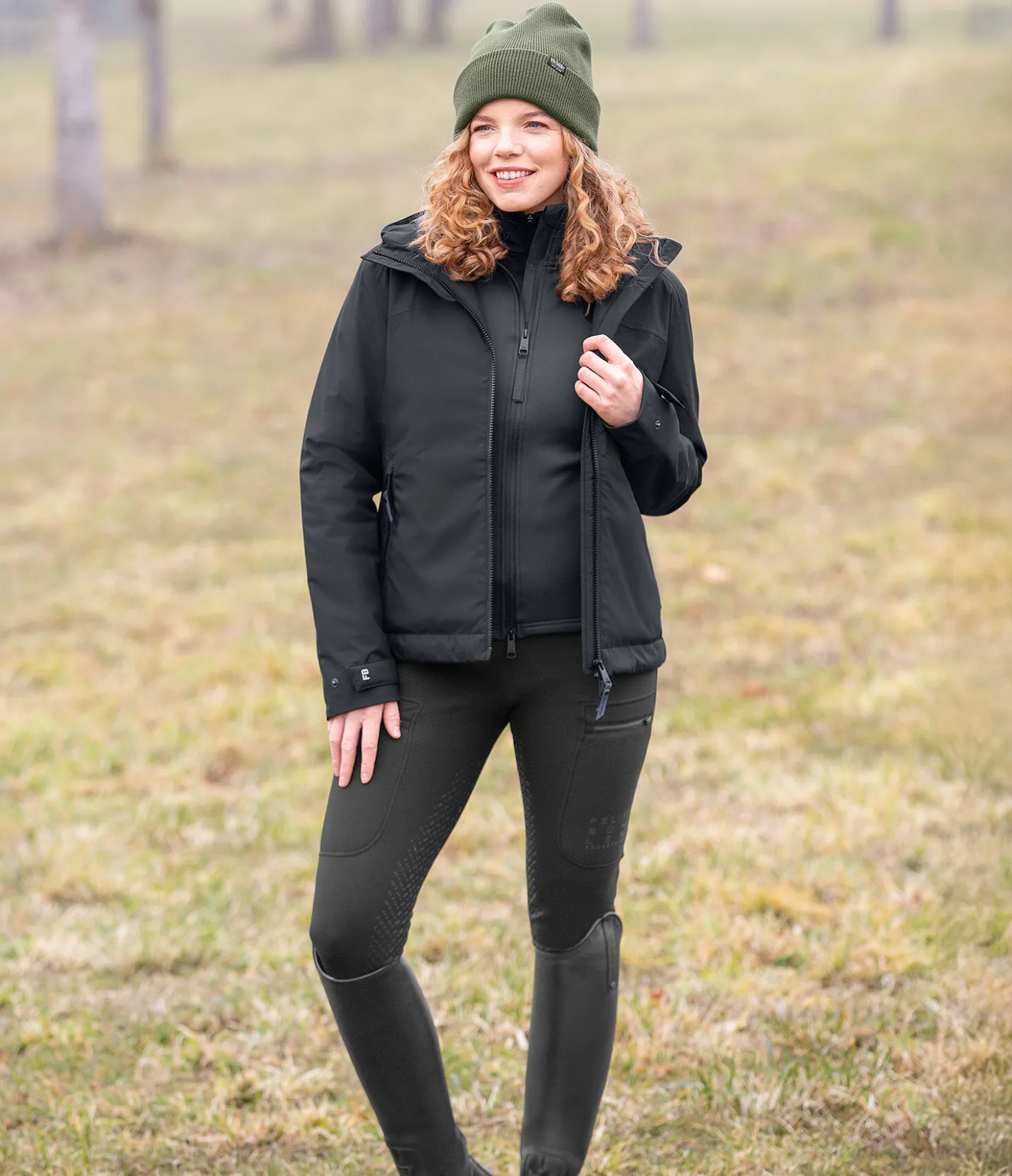 Felix Bühler Gilet d'équitation softshell Leia noir Sale