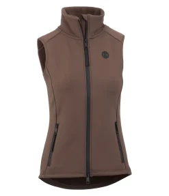 Felix Bühler Gilet d'équitation softshell Leia cannelle