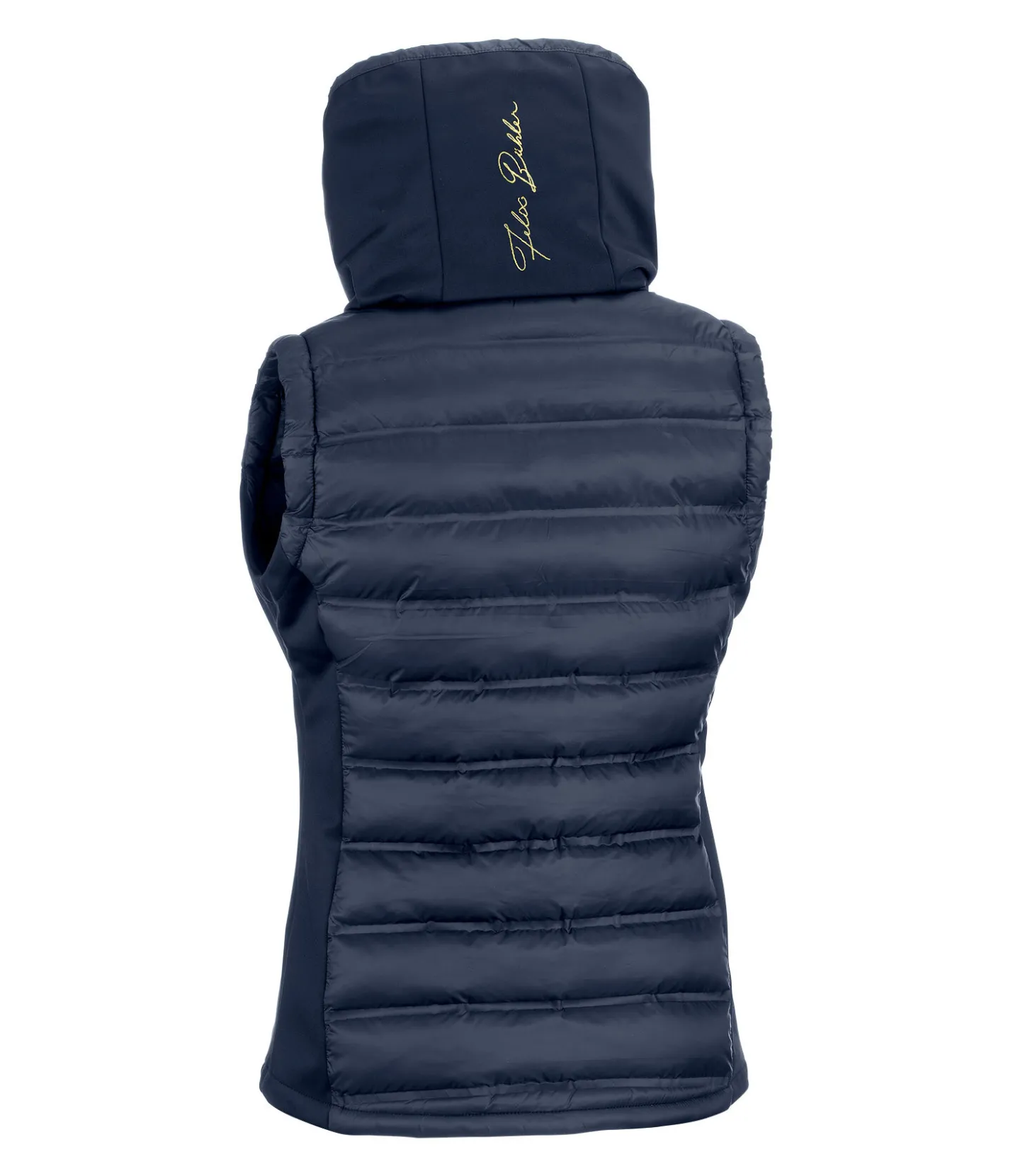 Felix Bühler Gilet d'équitation softshell bi-matière à capuche Jessy navy Online