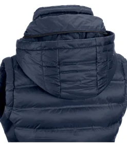 Felix Bühler Gilet d'équitation softshell bi-matière à capuche Jessy navy Online