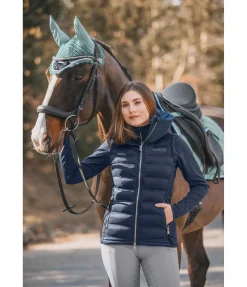 Felix Bühler Gilet d'équitation softshell bi-matière à capuche Jessy navy Online