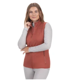 Felix Bühler Gilet d'équitation softshell Louise cuivre Best