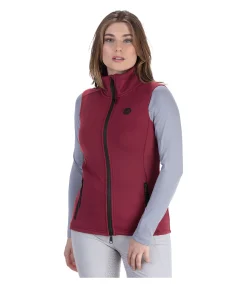 Felix Bühler Gilet d'équitation softshell Leia bourgogne Discount